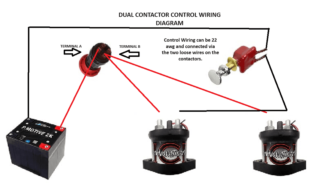 Battery Disconnect, Dual Contactor