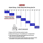 Simpson Racing Hybrid Pro Lite Sizing Chart